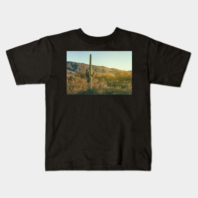 Sonoran Desert Kids T-Shirt by jvnimages